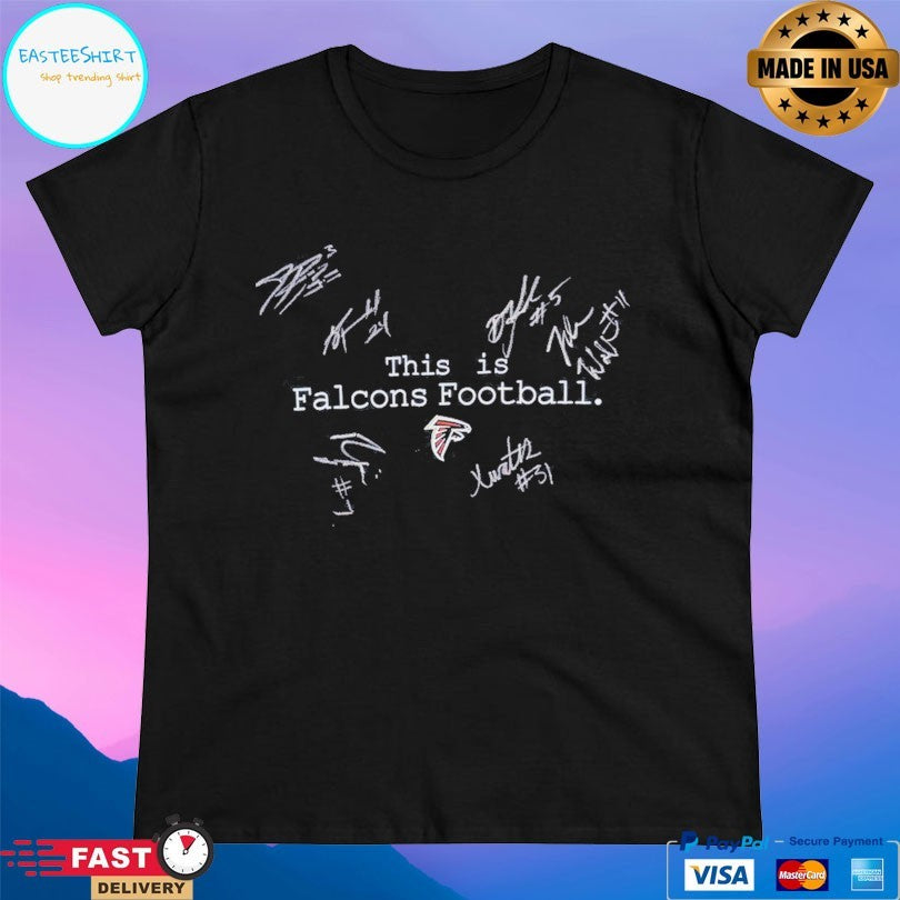 This Is Falcons Football Atlanta Falcons Signature T-shirt