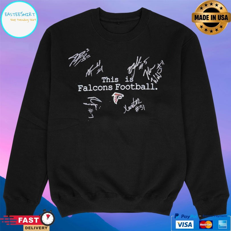 This Is Falcons Football Atlanta Falcons Signature T-shirt