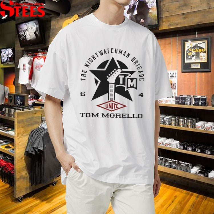 Tom Morello The Nightwatchman Brigade Unite Star T-shirts