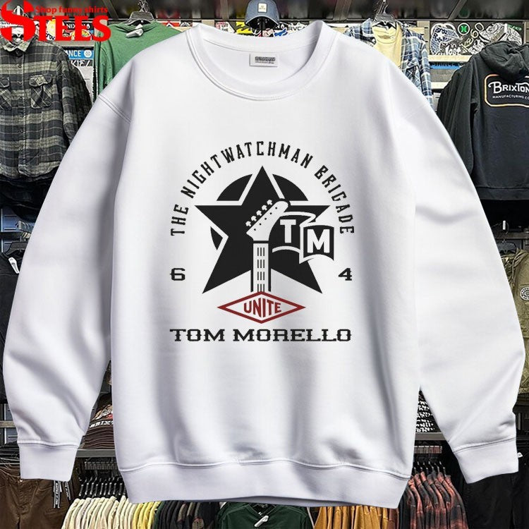 Tom Morello The Nightwatchman Brigade Unite Star T-shirts