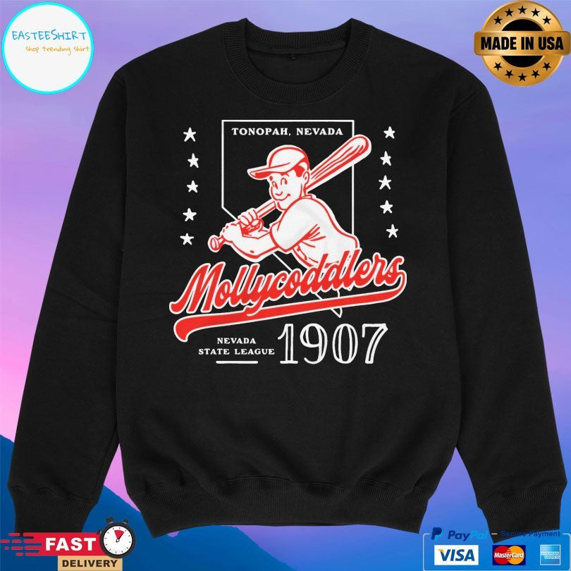 Tonopah Nevada Mollycoddlers Nevada State League 1907 T-shirt