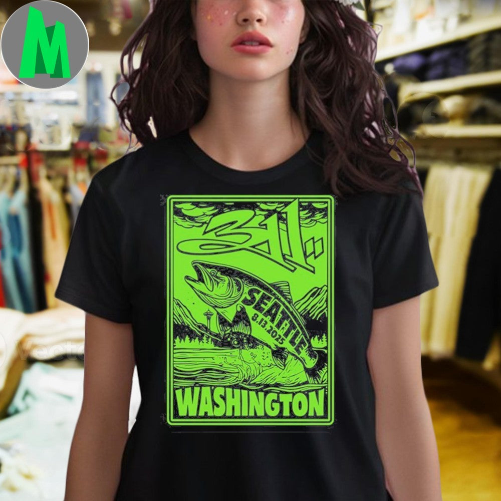 Tour 2025 311 Redmond, Washington Tee Shirt
