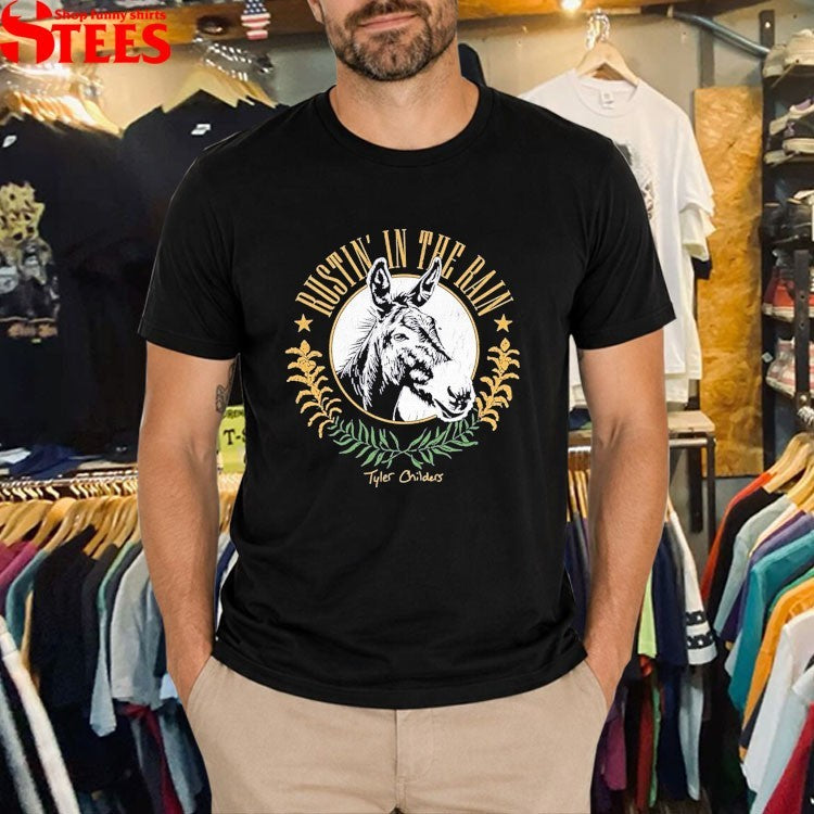 Tyler Childers Rustin’ In The Rain Mule T-shirts