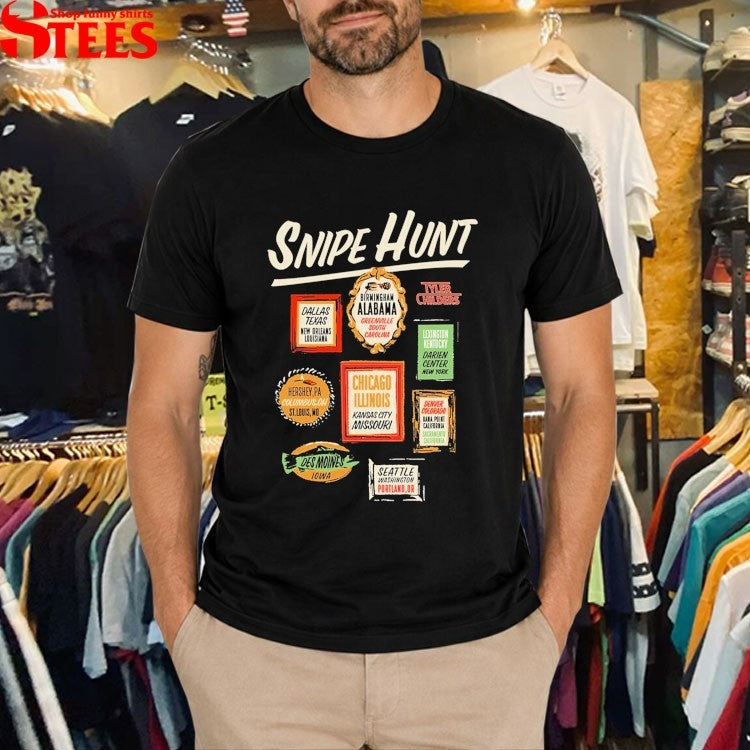 Tyler Childers Snipe Hunt Frames 2026 Tour T-shirts