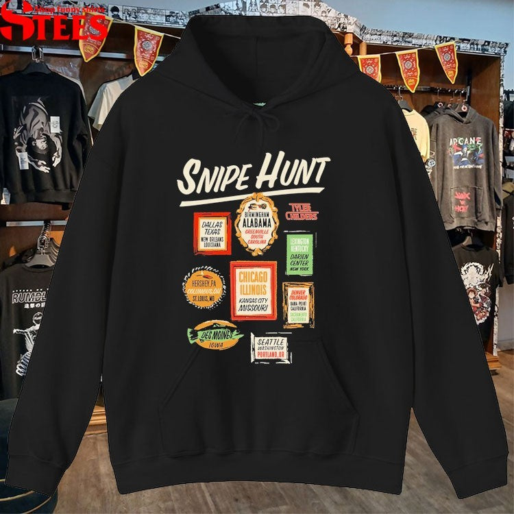 Tyler Childers Snipe Hunt Frames 2026 Tour T-shirts