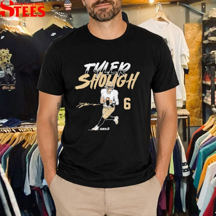 Tyler Shough Name & Number Pose T-shirt