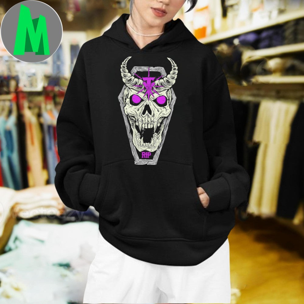 Undertaker 30 Years Demon Skull Shirt