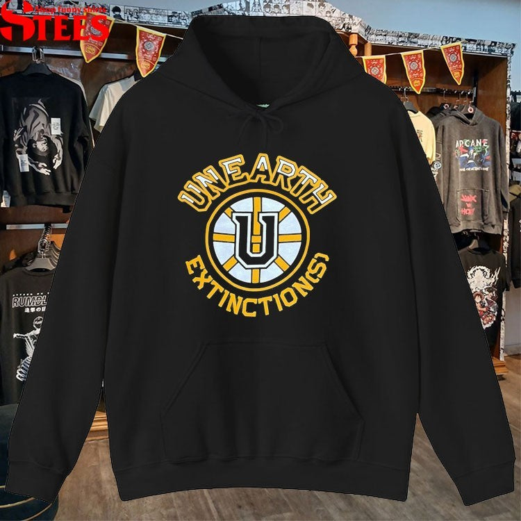 Unearth Extinctions Boston Bruins T-shirts