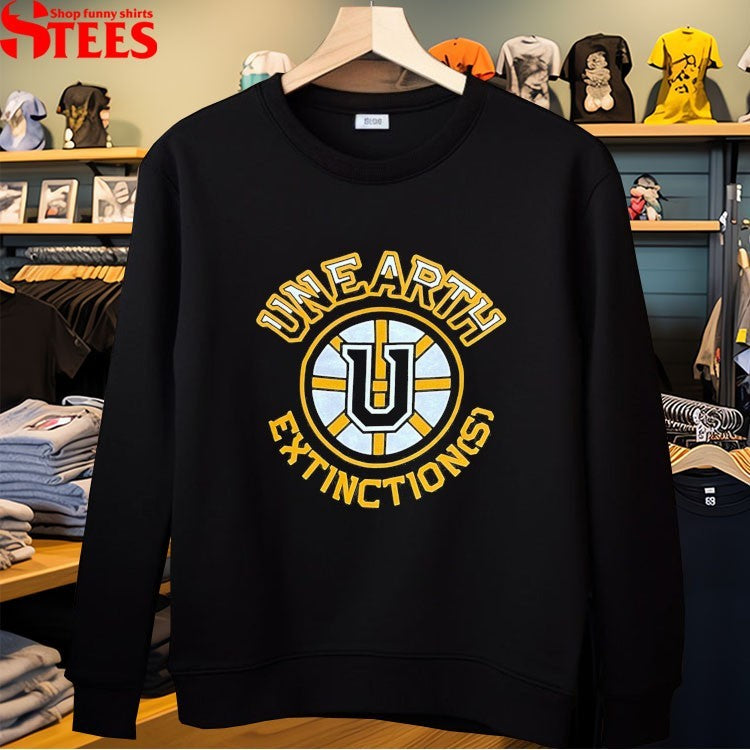Unearth Extinctions Boston Bruins T-shirts