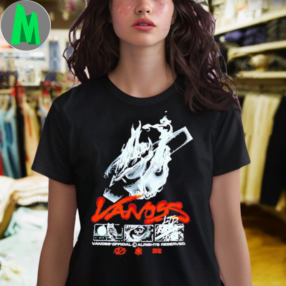 Vanoss Burning Shirt
