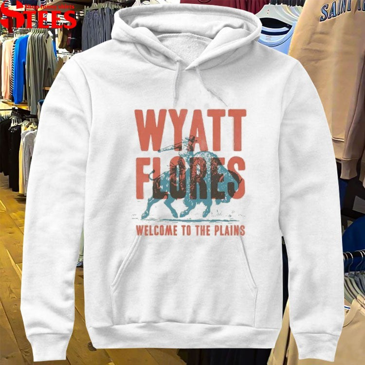 Wyatt Flores Welcome To The Plains Roaming Buffalo T-shirts