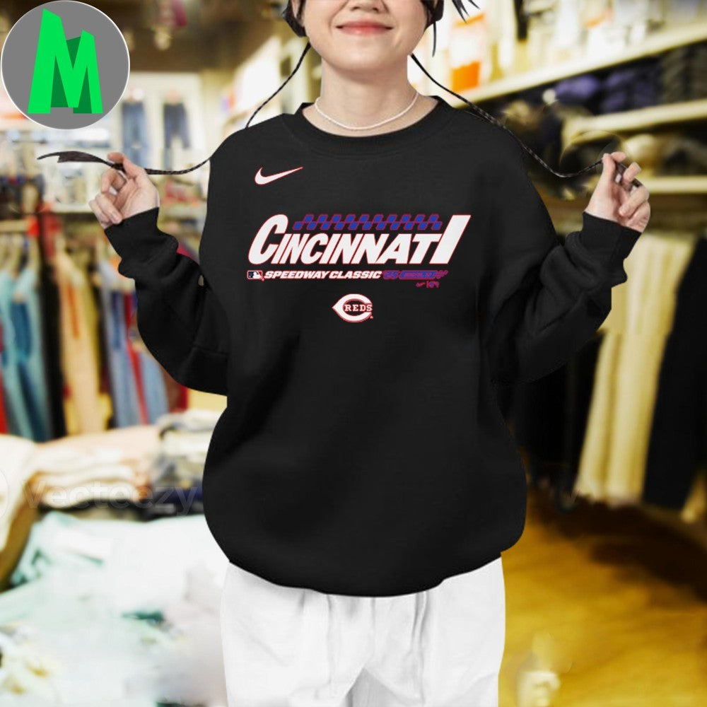Youth Cincinnati Reds 2025 Speedway Classic T-Shirt