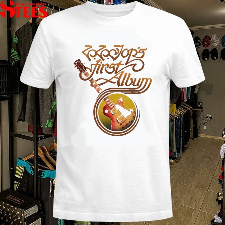 ZZ Top Rio First Album Guitar T-shirts