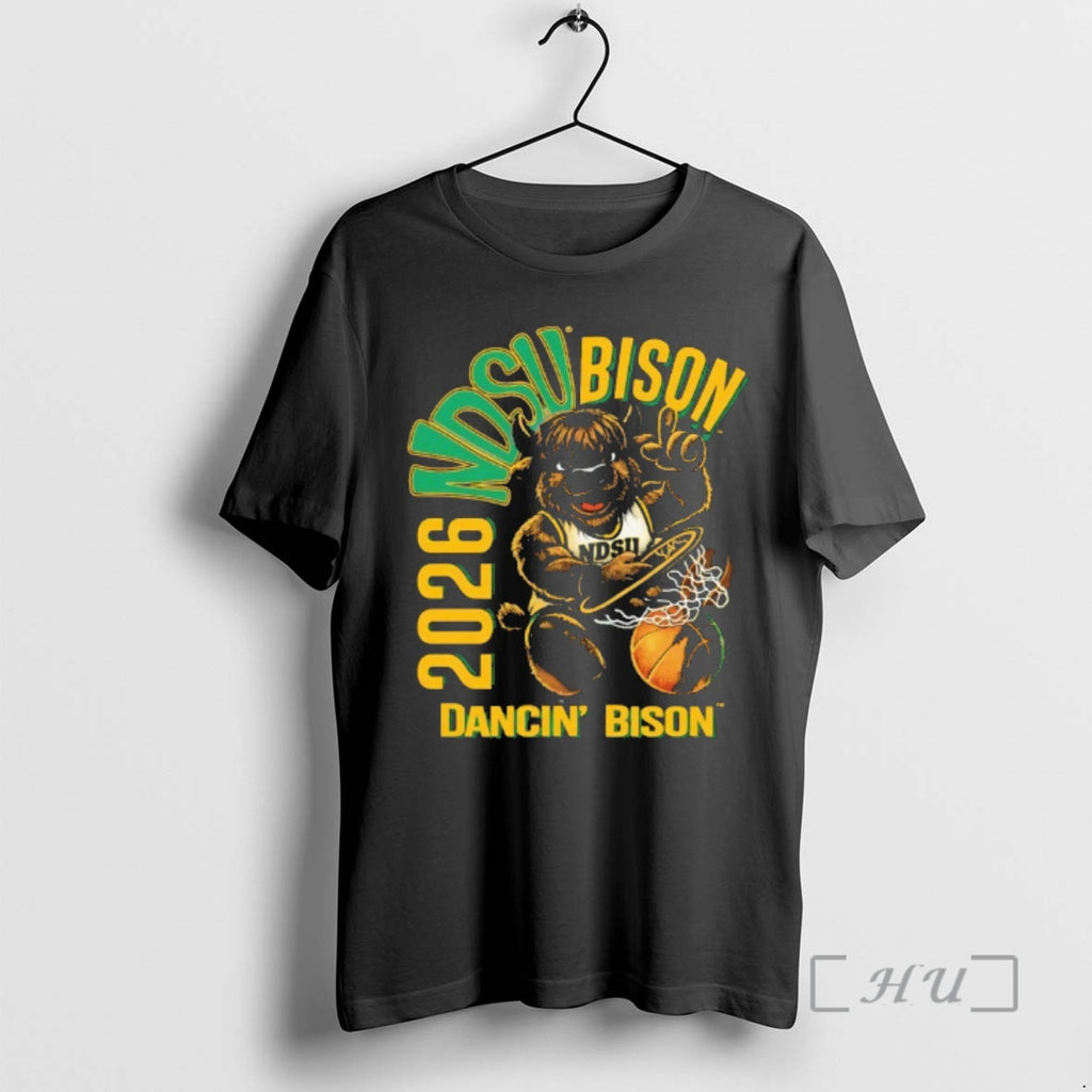 Officials 2026 Conference Champs Ndsu Bison Dancin Bison Mascot