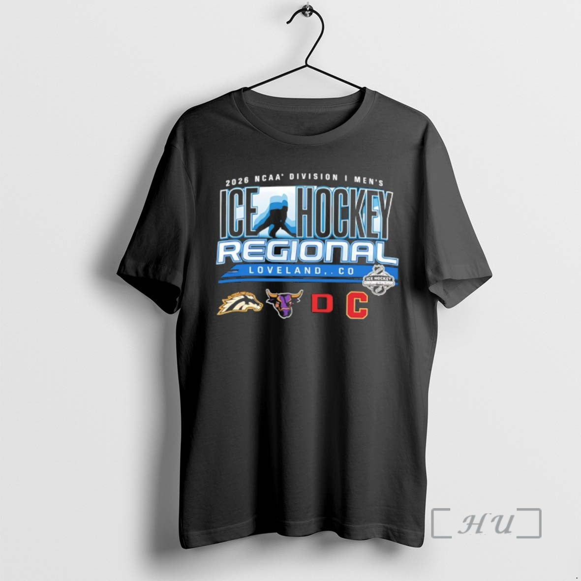Officials 2026 Ncaa Division I Mens Ice Hockey Regional Loveland Co Premium T Shirts Sweater