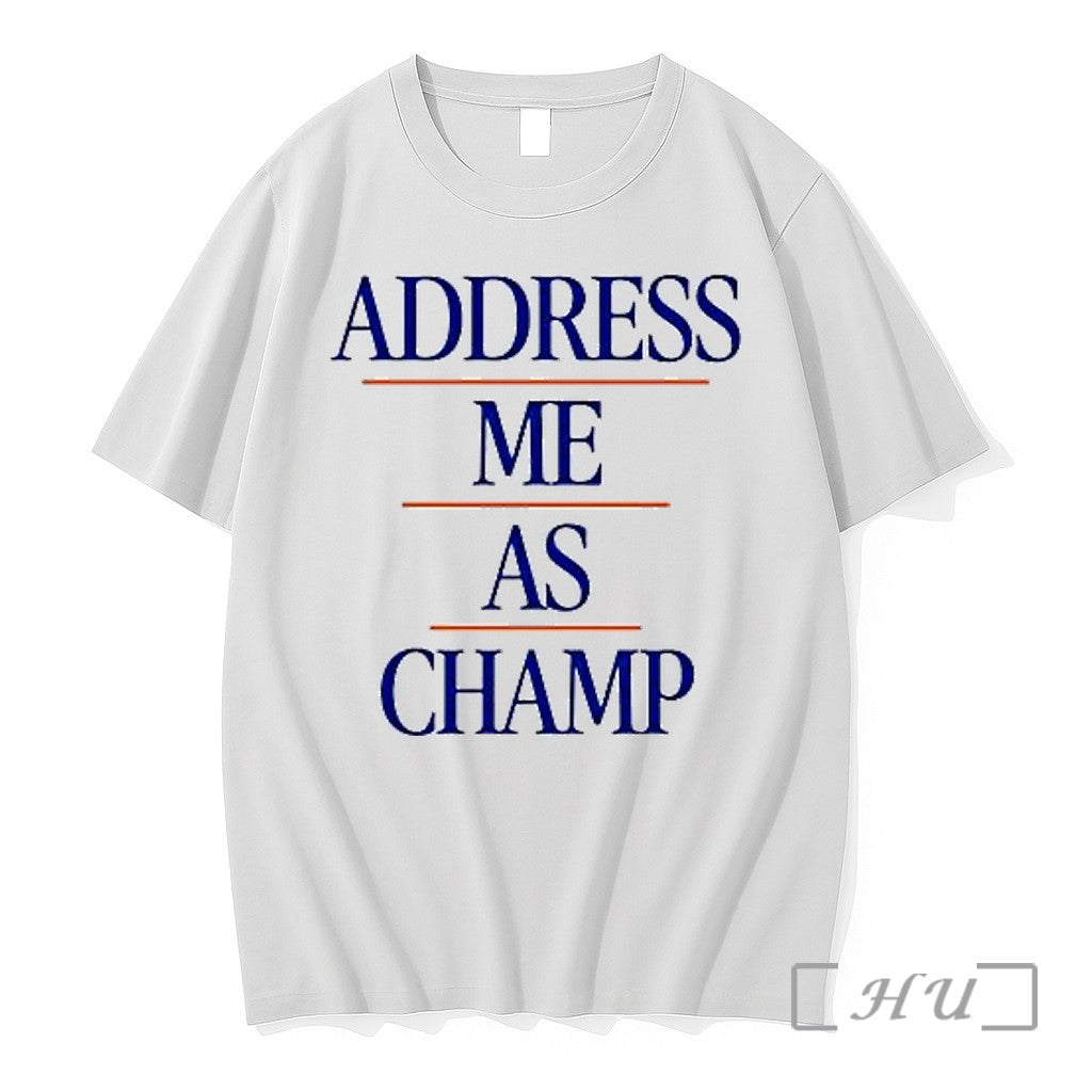 Officials Address Me As Champ New York Knicks