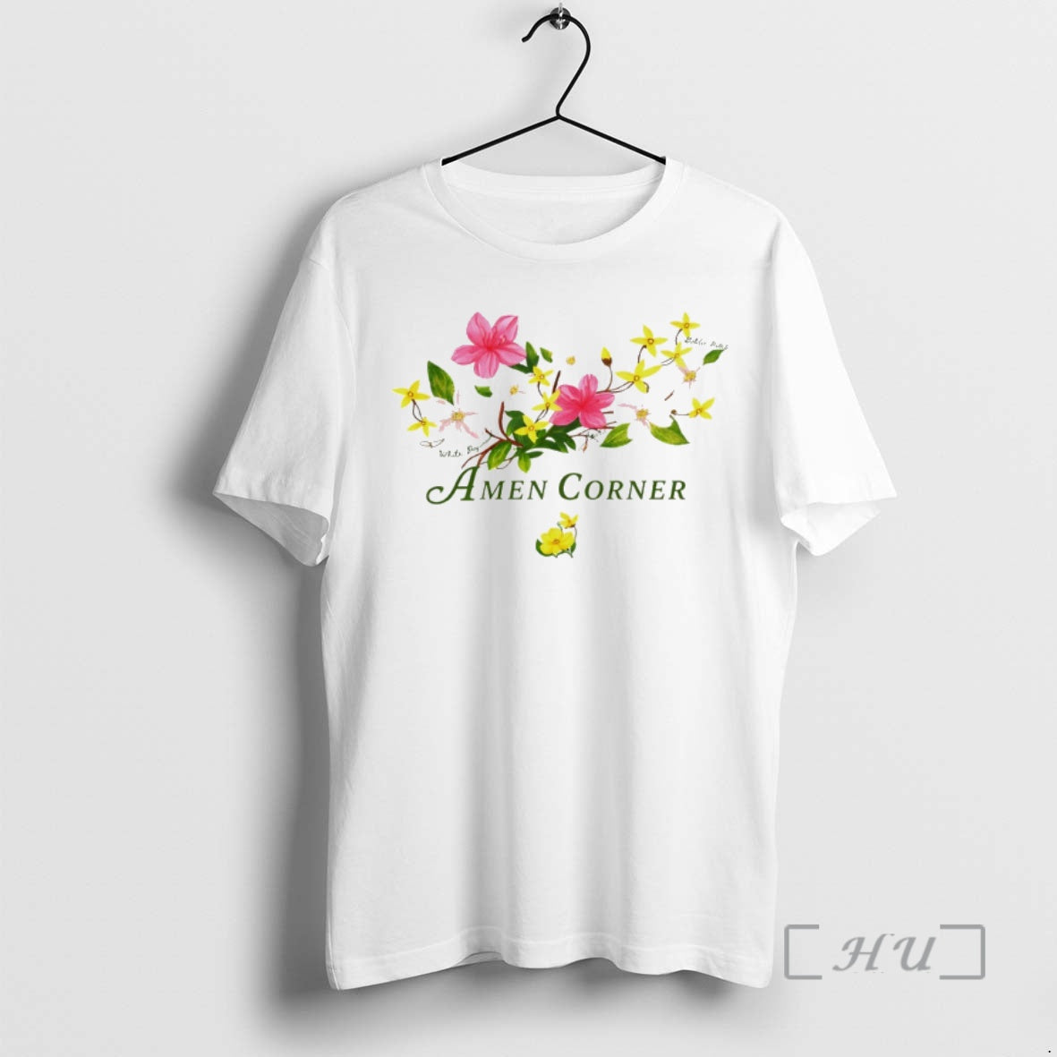 Officials Amen Corner Floral Golf Masters Tournament Vintage