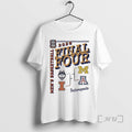 Officials Arizona Wildcats Vs Michigan Wolverines 2026 Ncaa Mens Basketball Final Four Premium T Shirts