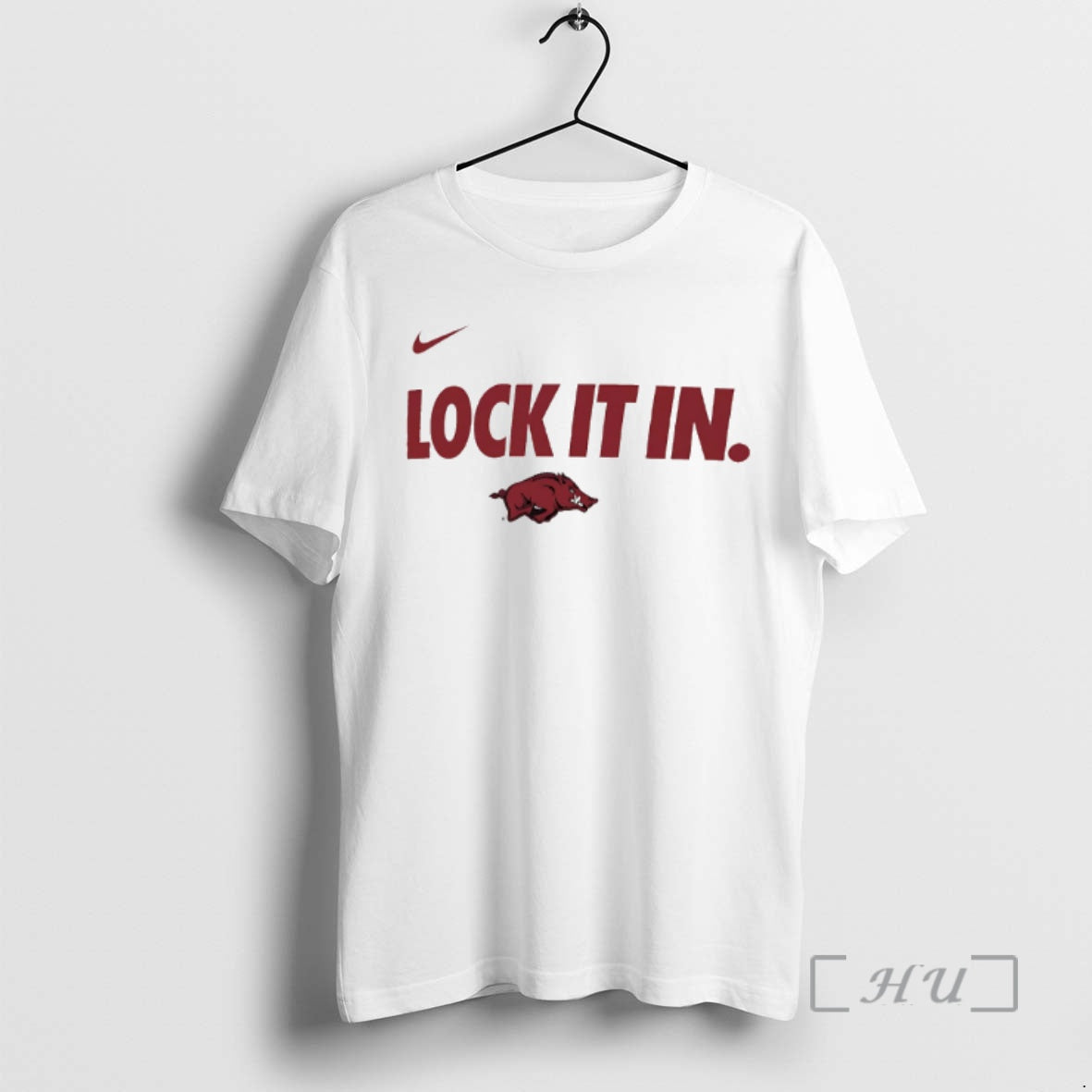 Officials Arkansas Razorbacks Lock It In Logo