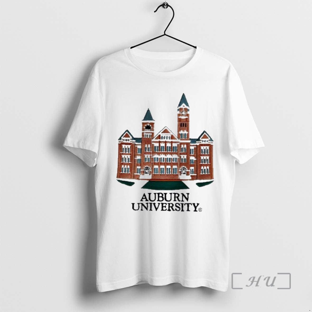 Officials Auburn University Samford Hall Clock Tower Graphic