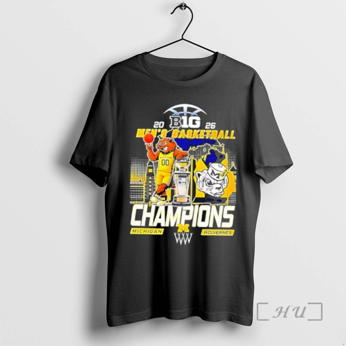 Officials B1g 2026 Mens Basketball Champions Michigan Wolverines
