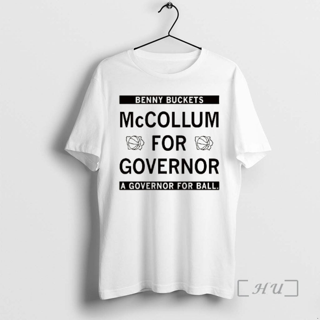 Officials Benny Buckets Mccollum For Governor A Governor For Ball