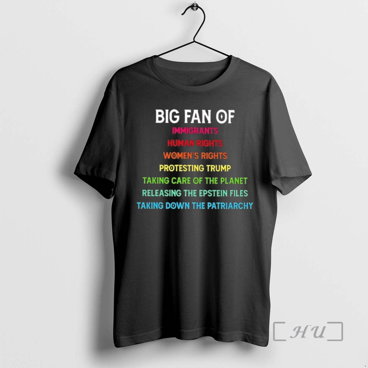 Officials Big Fan Of Immigrants Human Rights Womens Rights Protesting Trump Tee Premium T Shirts