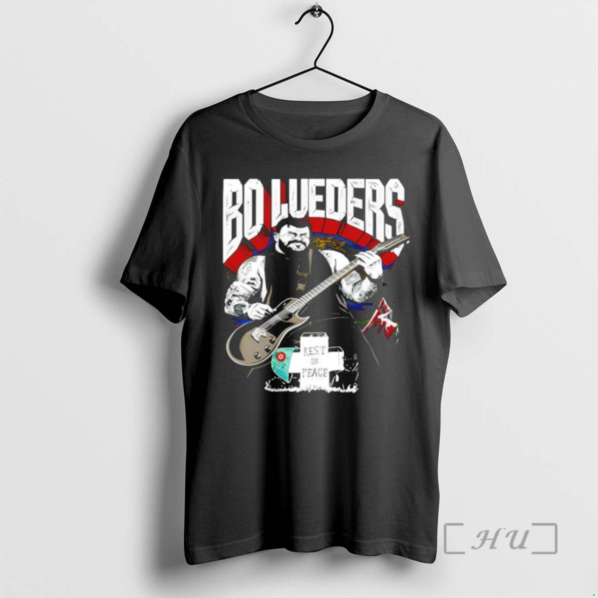 Officials Bo Lueders Guitar Rest In Peace Vintage