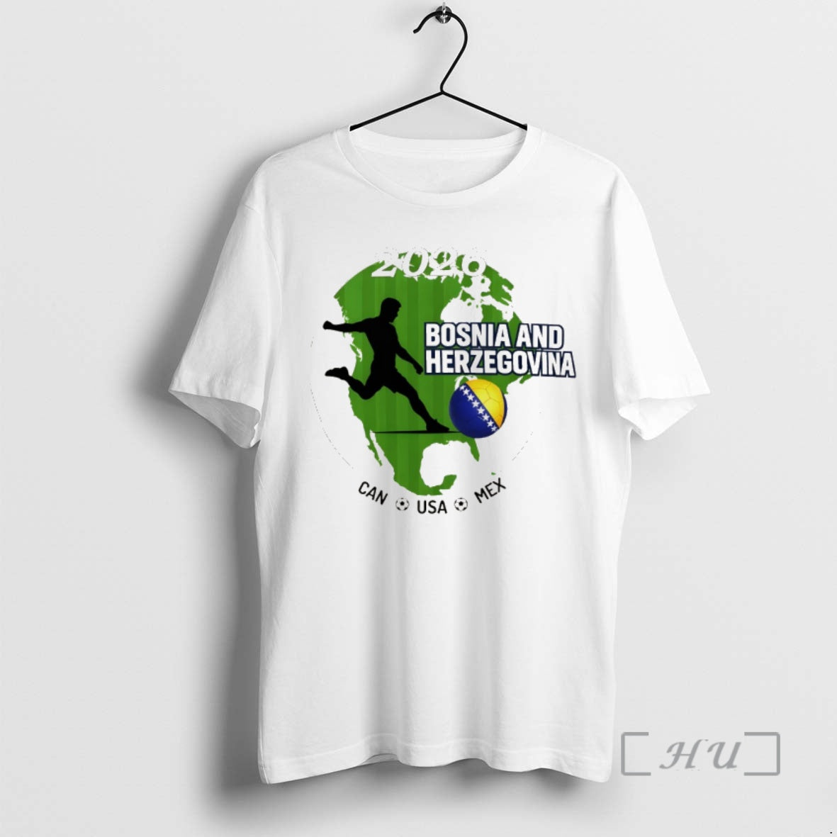 Officials Bosnia And Herzegovina Football Can Usa Mex World Cup 2026 Premium T Shirts Sweater