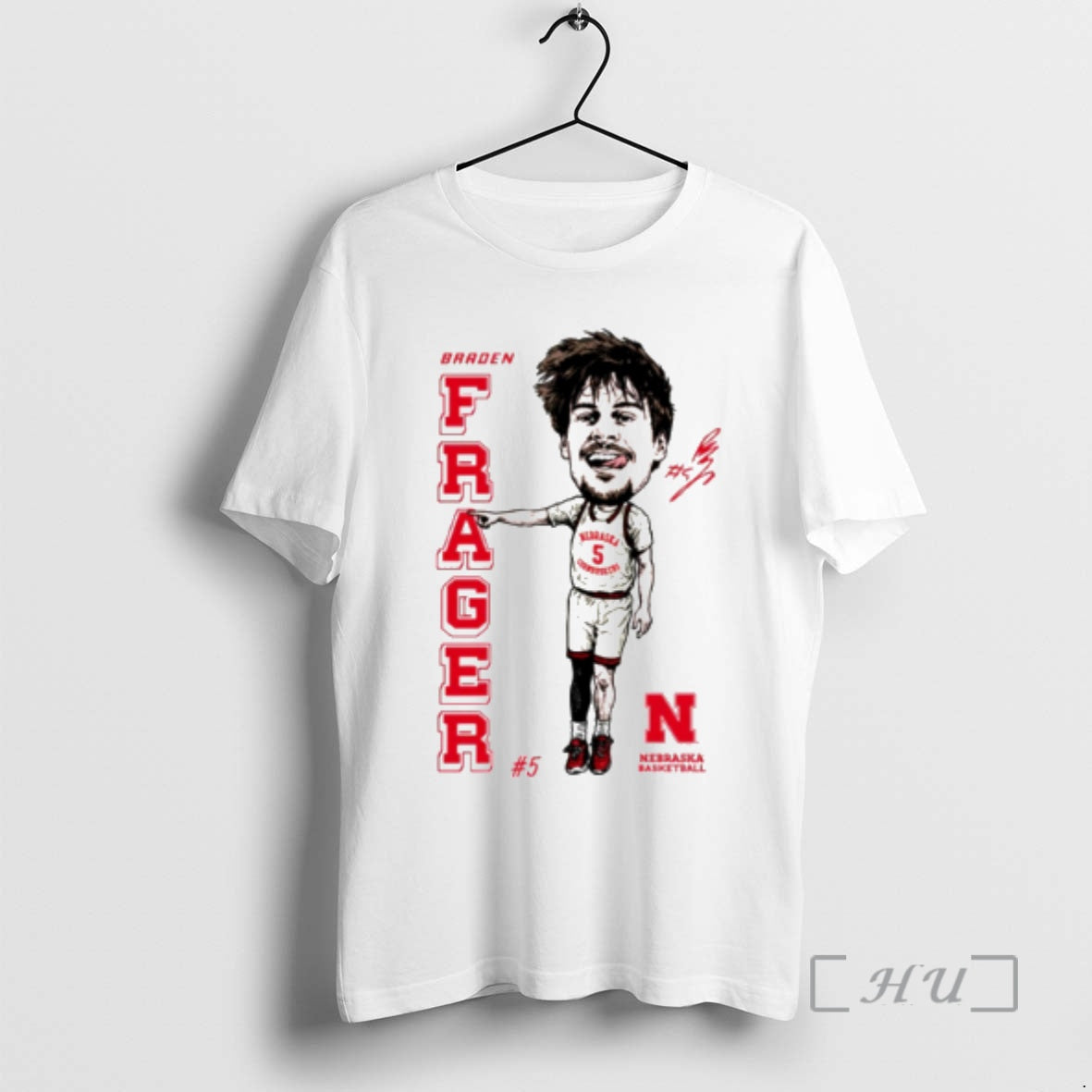 Officials Braden Frager Nebraska Cornhuskers Frager Caricature