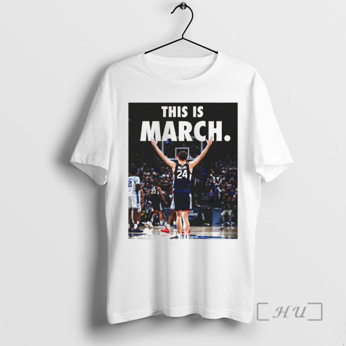 Officials Braylon Mullins Uconn Huskies Mens Basketball Clutch Moment Photo