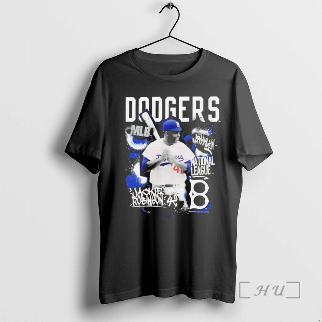 Officials Brooklyn Dodgers Jackie Robinson Player Graphic Art
