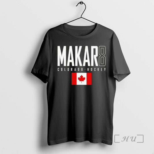 Officials Cale Makar 8 Colorado Avalanche Canada Flag Elite