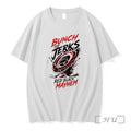 Officials Carolina Hurricanes Nhl Bunch Of Jerks Red Black Mayhem Hockey Fan Premium T Shirts