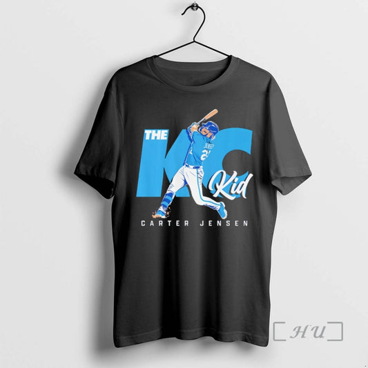 Officials Carter Jensen Kansas City Royals Baseball The Kc Kid Mlb 2026 Premium T Shirts