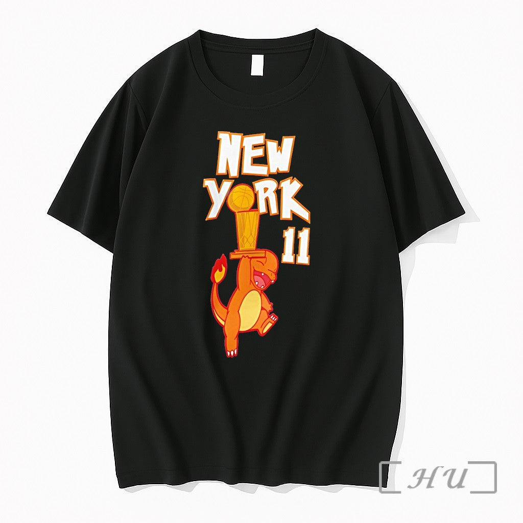 Officials Charmander Pokemon X Jalen Brunson New York Knicks Nba 2026 Premium T Shirts Sweater