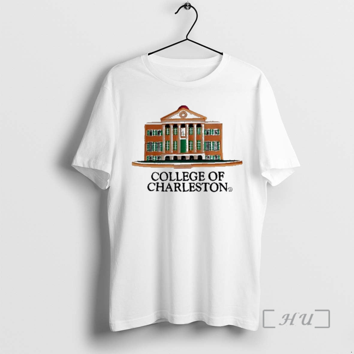 Officials College Of Charleston Randolph Hall Building Graphic