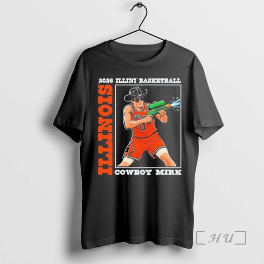 Officials Cowboy Mirk David Mirkovic Illinois Fighting Illini Mens Basketball 2026 Premium T Shirts Sweater