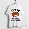 Officials Crab Smoking Life Is Fucking Relentless Graphic