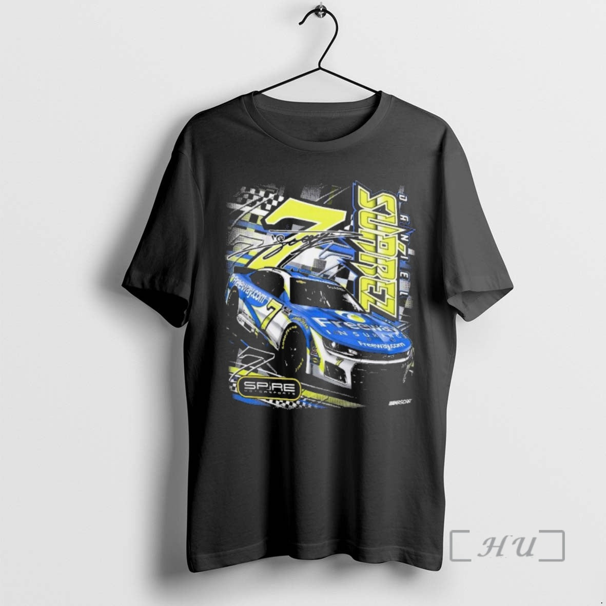 Officials Daniel Suarez Spire Motorsports Charcoal 7 Freeway Insurance