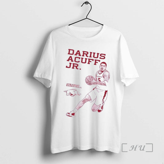 Officials Darius Acuff Jr Arkansas Razorbacks Monochrome