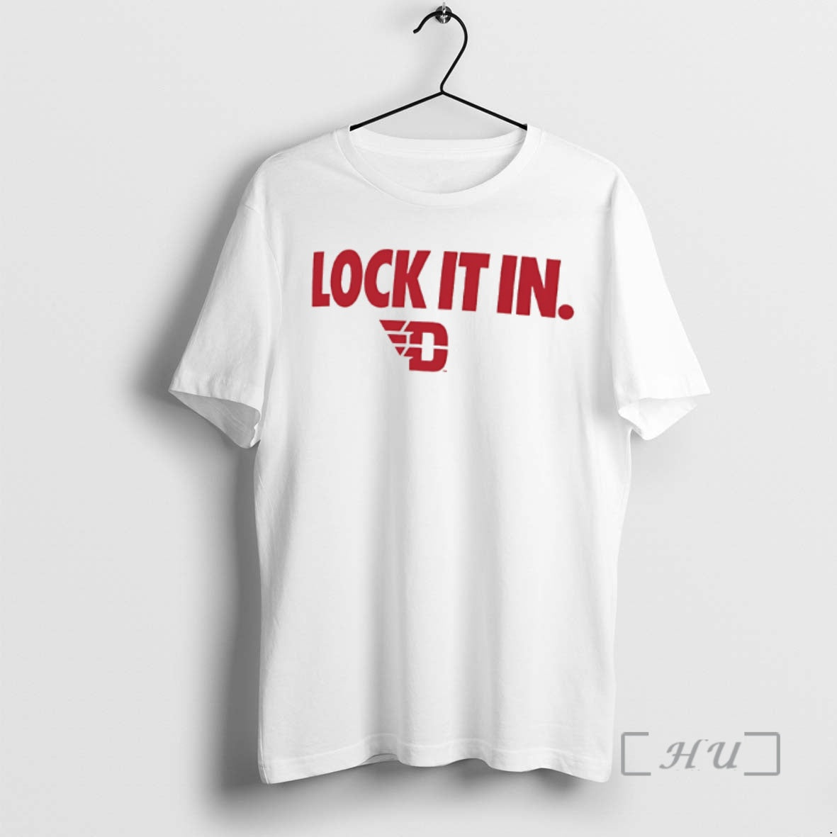 Officials Dayton Flyers Lock It In Logo