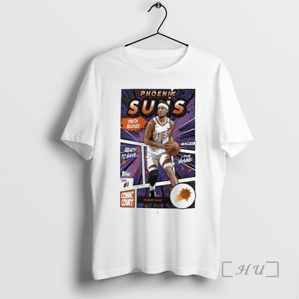 Officials Devin Booker Phoenix Suns Topps Comic