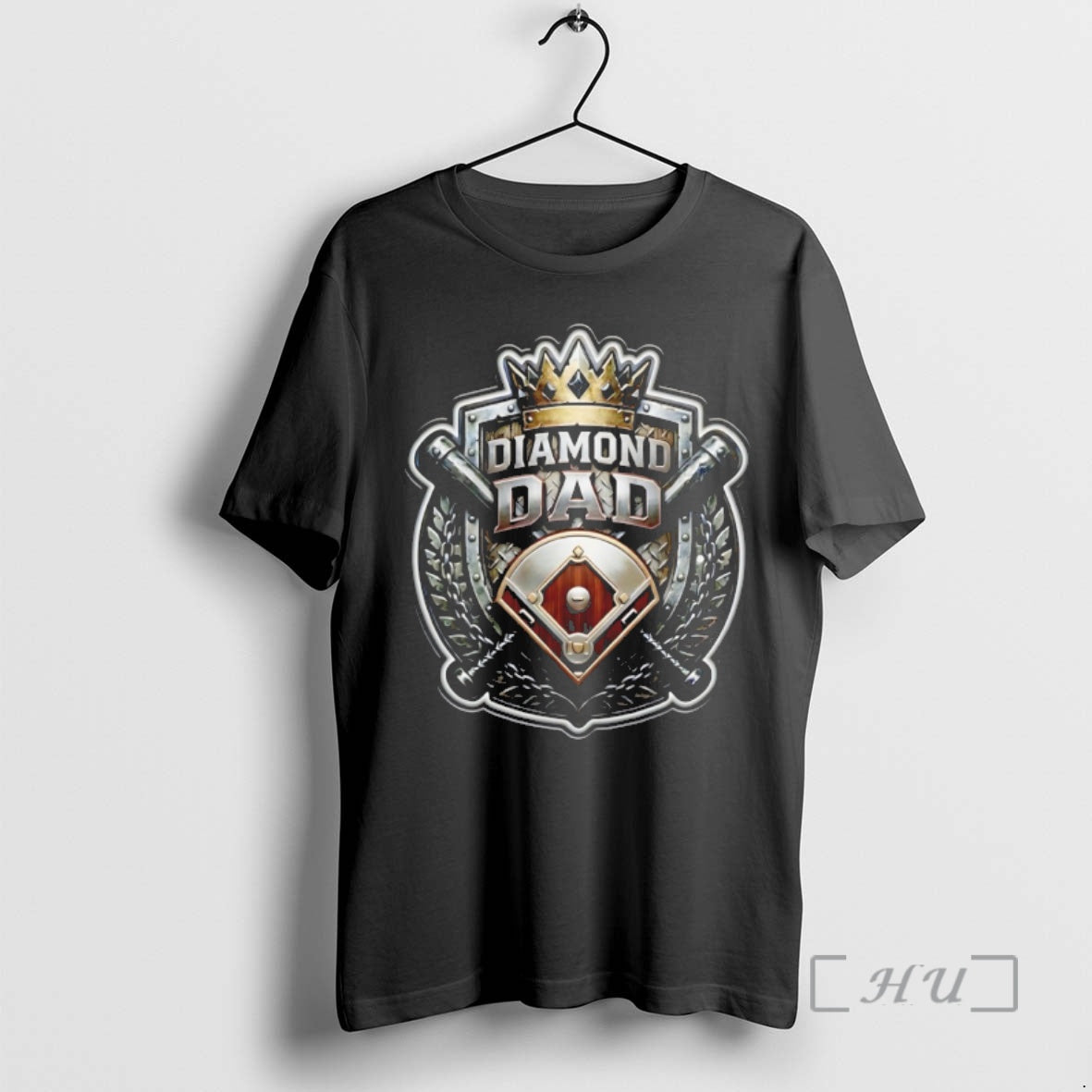 Officials Diamond Dad Baseball Logo 2026