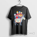 Officials Donkey Same Circus Different Clowns Cartoon