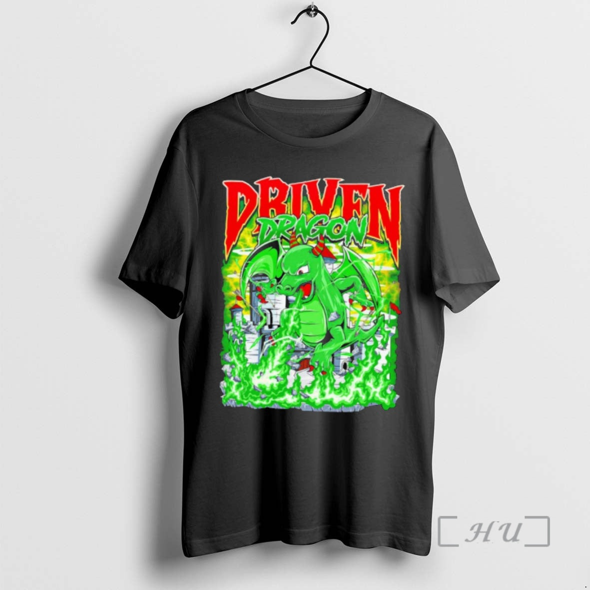 Officials Driven Dragon Character Graphic