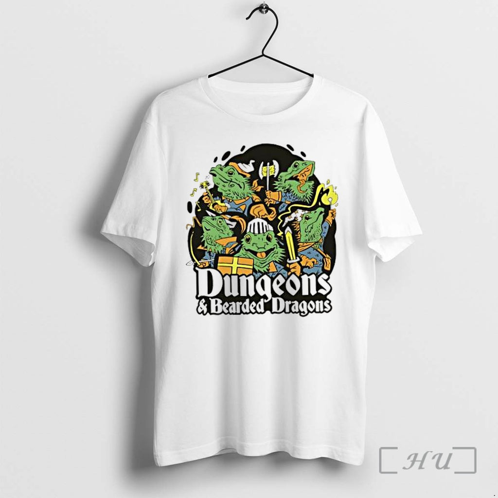 Officials Dungeons And Bearded Dragons Party Adventurers Parody Dungeons And Dragons Premium T Shirts Sweater