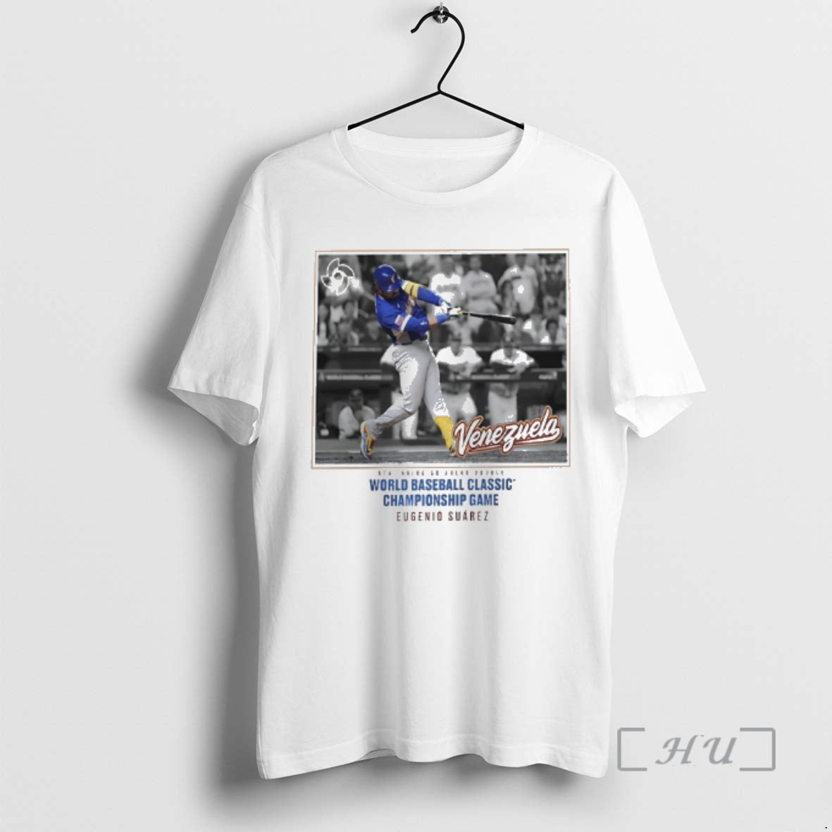 Officials Eugenio Suarez Venezuela Baseball 2026 World Baseball Classic Championship Game Premium T Shirts Sweater