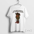 Officials Frog Cowboy Not Now Partner My Tummy Hurts Vintage Funny Premium T Shirts Sweater