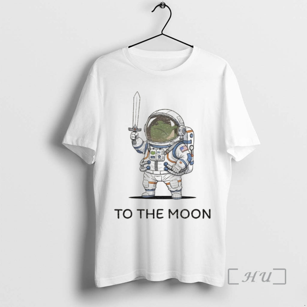 Officials Frog To The Moon Astronaut Nasa Artemis 2 Moon 2026 Premium T Shirts Sweater